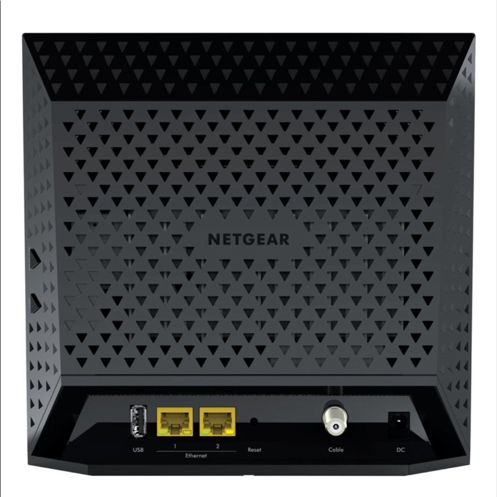 NIB NETGEAR AC-1600 Dual Band WiFi Cable Router Modem in Black - Picture 10 of 12
